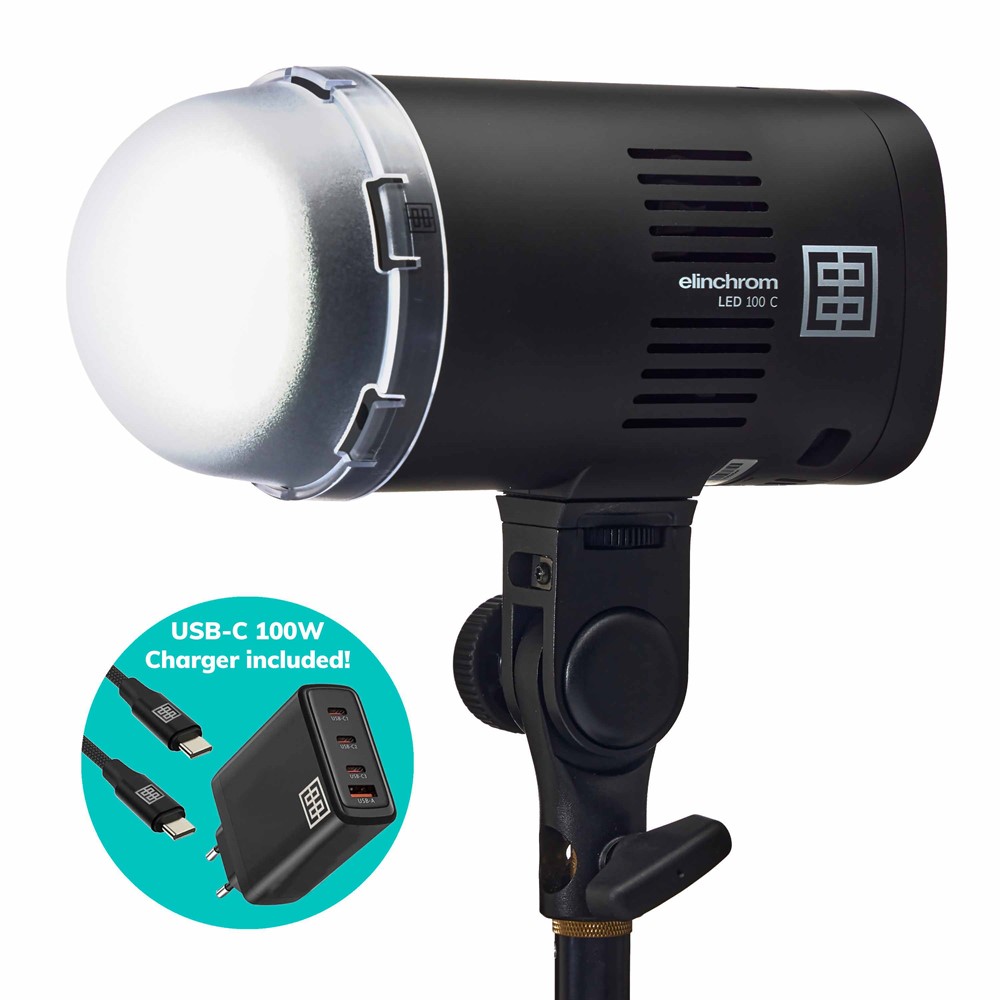 Elinchrom LED 100 C LED Light Kit with charger