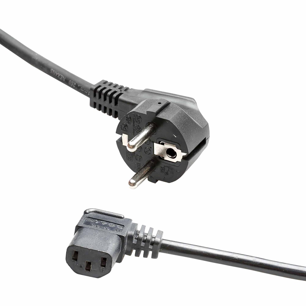 Elinchrom Power Cord C13 angled 5 meter