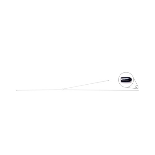 Rod 1100Mm White With 412Mm Stretchers + End Part Black