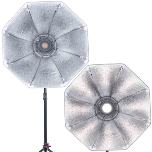 Combine softbox with OCF diffuser