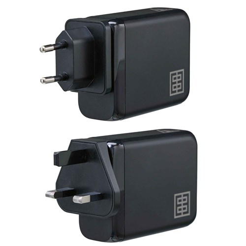 With plug mounted (not included)