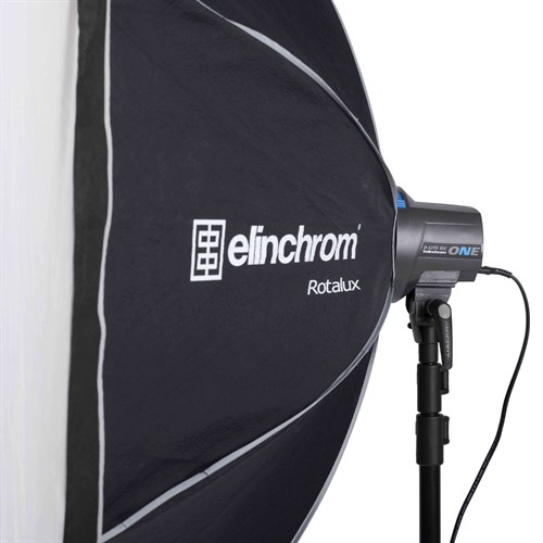 Studio flash complete with softbox