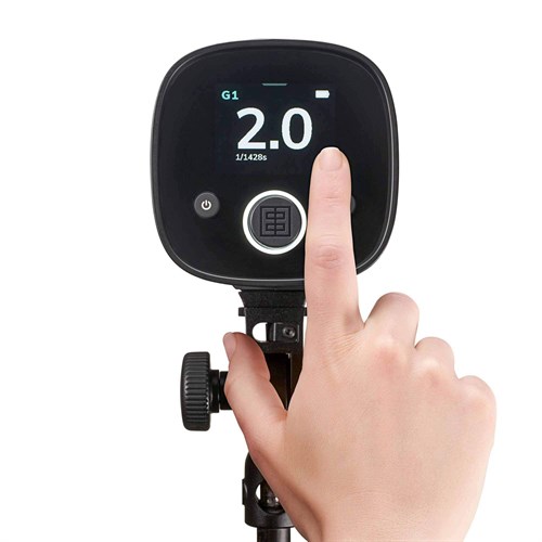 Touchscreen for quick and easy acess