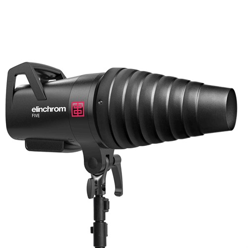 Produces a round, concentrated light pattern.