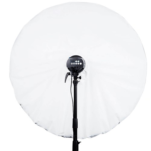 Provides a light character similar to an softbox